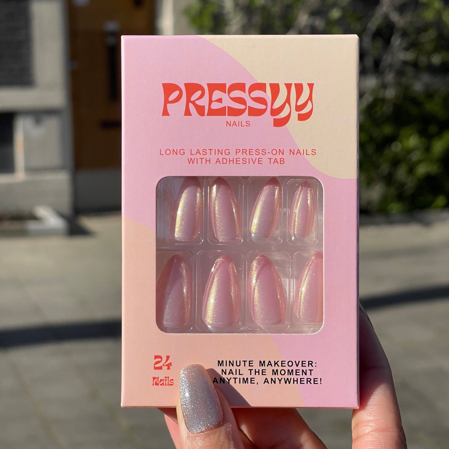POPPIN ROSÉ BUBBLES PRESS ON NAILS