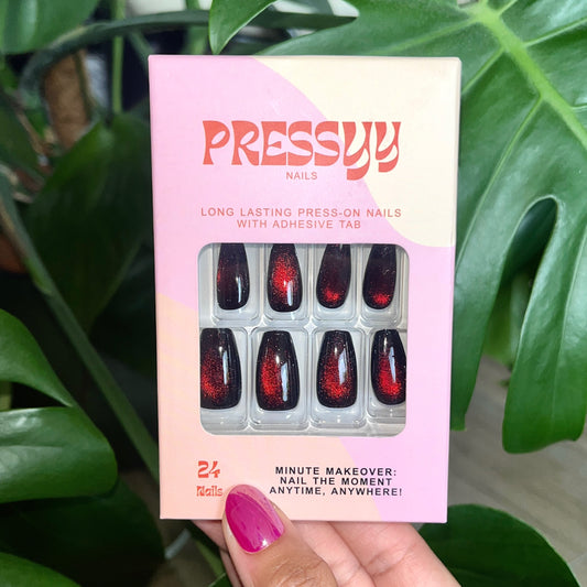 RED LIGHT DISTRICT PRESS ON NAILS