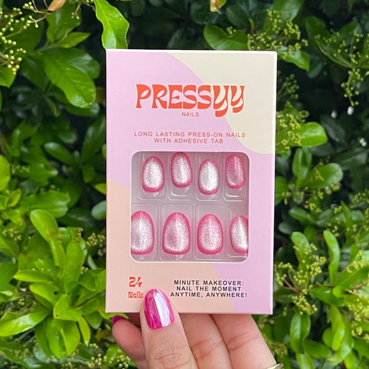 SWEET LIKE COTTON CANDY PRESS ON NAILS