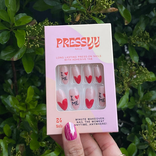 ME OVER YOU PRESS ON NAILS