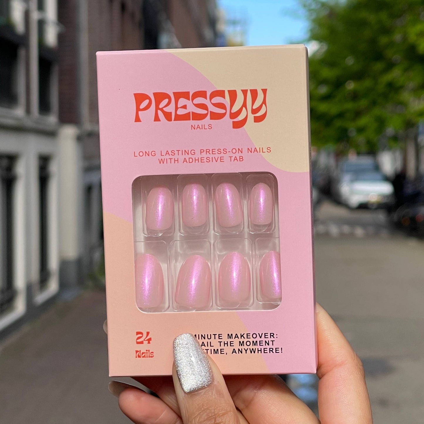I’M JUST A GIRL PRESS ON NAILS