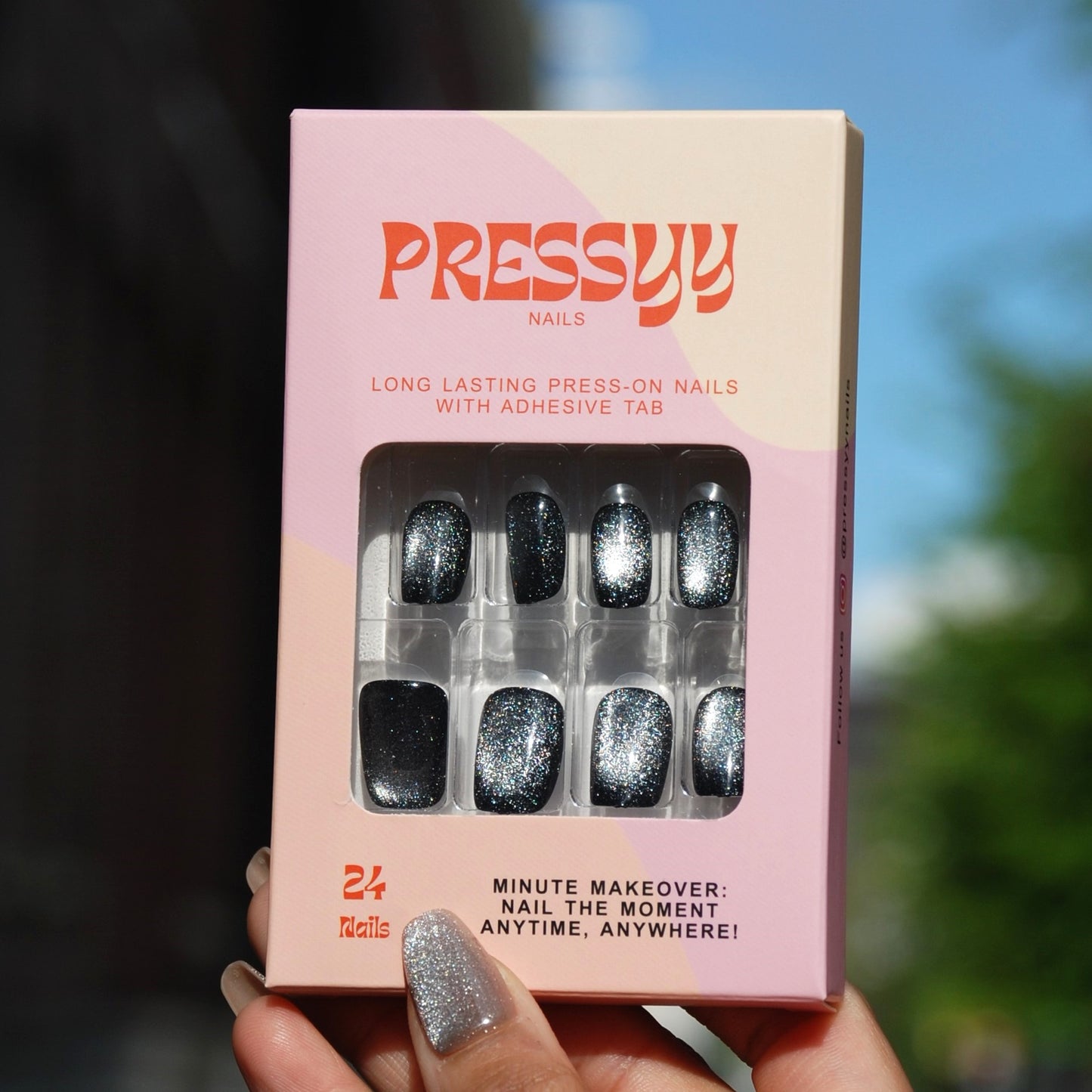A SKY FULL OF STARS PRESS ON NAILS